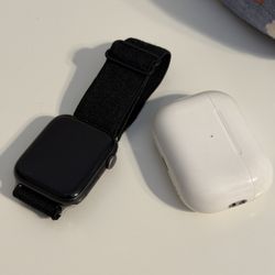 Apple Watch 4 Cellular 44mm Airpods Pro 2