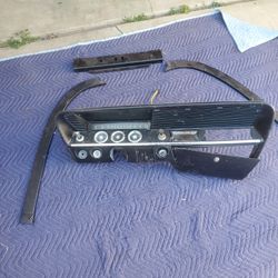 61 Impala Dash Cluster Glove Box Assembly Original  Frint Window Lower Molding  And Crossmember 