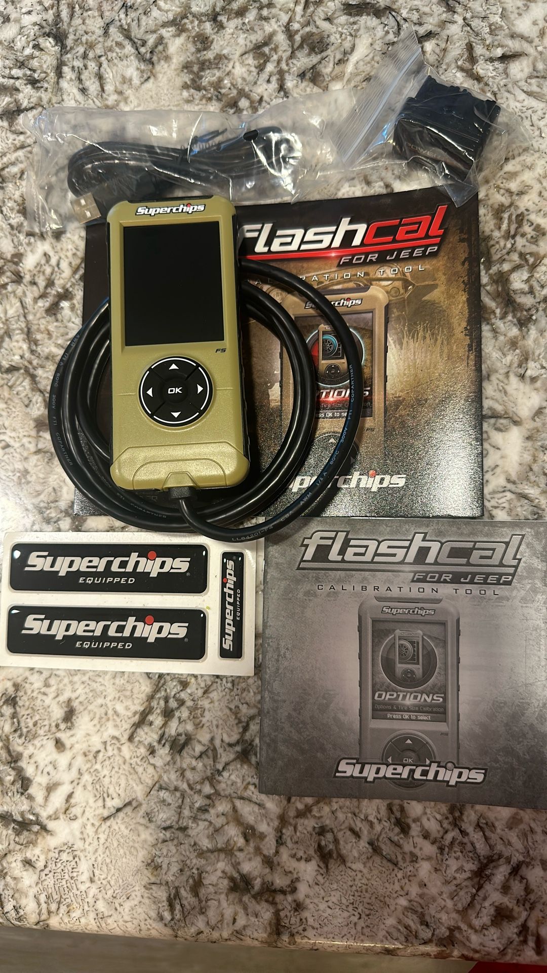 Superchips Flashcal Tuner Jeep Wrangler