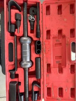 blind hole bearing puller and slide hammer kit.