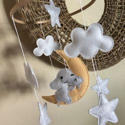 Boho Baby Crib Mobile