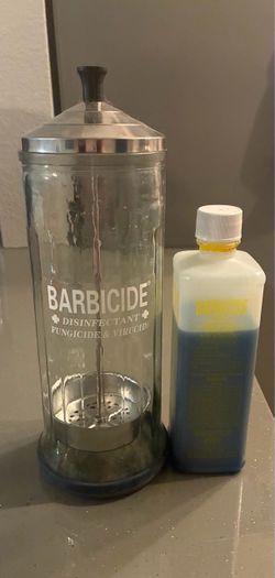 Barbicide Jar & Barbicide