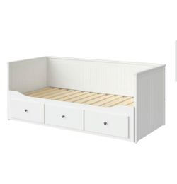HEMNES
Daybed frame with 3 drawers, white, Twin
