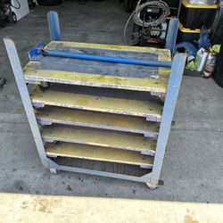 5 4 wheel carts and holder for them $50 ForEverything 