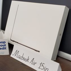 Apple MacBook Air M2 Chip 15. 3in - $1 DOWN TODAY, NO CREDIT NEEDED