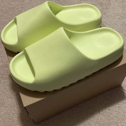 Adidas Yeezy Slide Glow Green Size 10M(Sold) And 9M