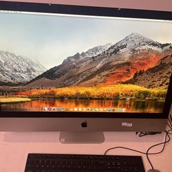2013 late  imac 27 i73.4ghz 16gb 1tb ssd maco high sierra  os nvidia GTX 775m 2048mb 