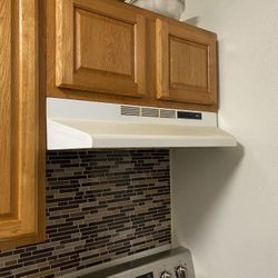 Over the stove vent fan