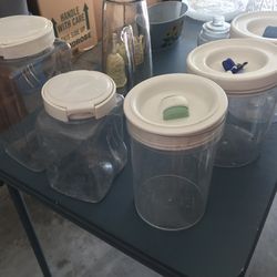 Plastic Storage + Various Household Items
