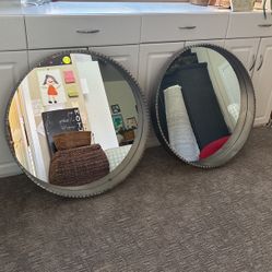 Two 30" Diameter Mirrors!