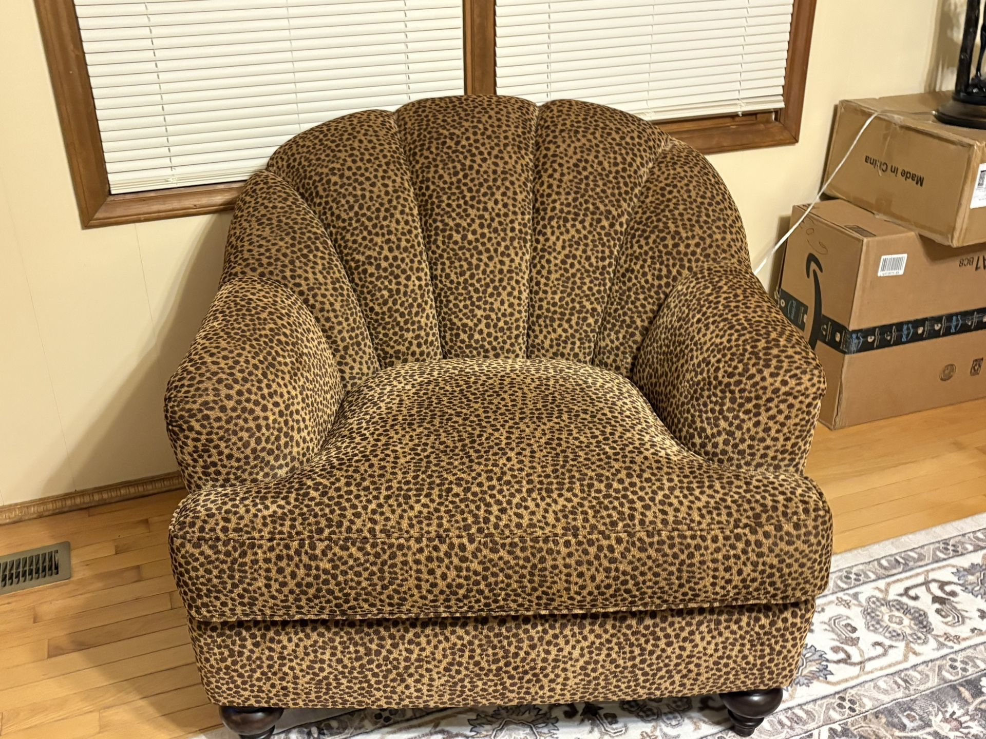 Leopard Print Chair