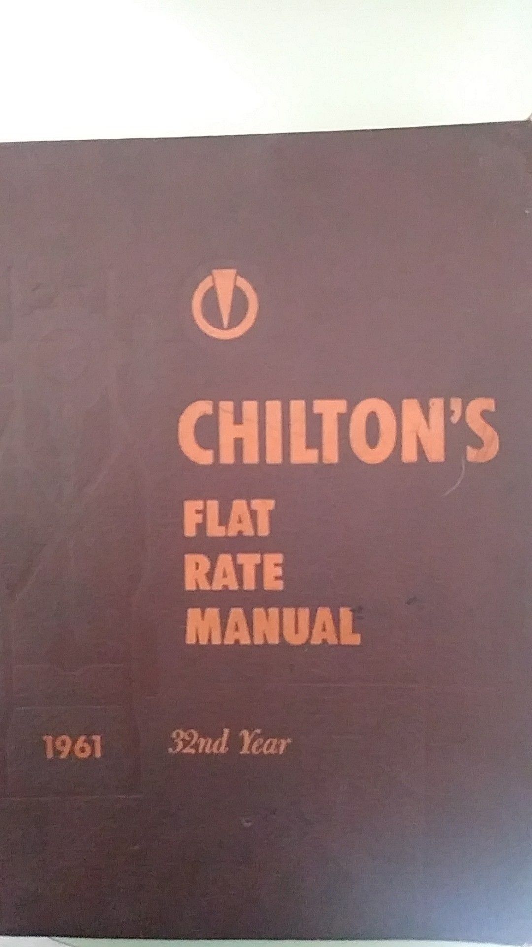 Chilton 1961 flat rate manual