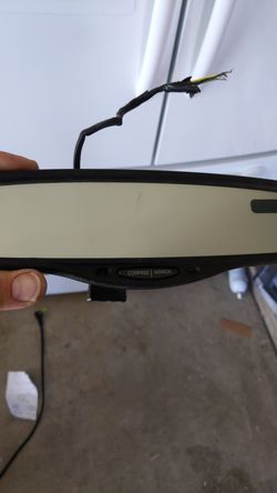 Chevy / GMC rear view mirror with compass and maybe temp,