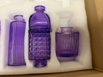 7 Glass Vases