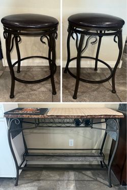 Bar Table & Stool Set