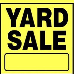 Huge Yard Sale 