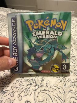 Selling an authentic Pokémon Emerald.