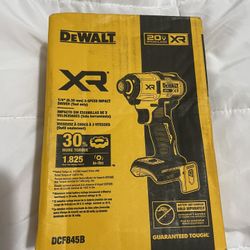 DeWalt XR 20V MAX Brushless 1/4”  Impact Driver