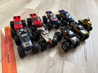 Hot Wheels Monster Truck Toy Bundle
