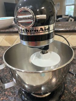 KitchenAid Stand Mixer Black with Stainless Bowl