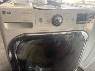 White LG Dryer