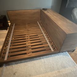 Restoration hardware Teen Full Size Bed frame And 6 Draw Bureau