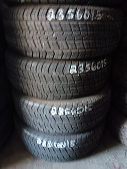 235/60/15 FIREHAWK LIKE NEW $400