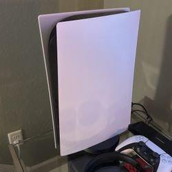 PS5 with 2 controllers 