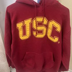USC Trojans Men's Red Yellow Officially Licensed Sweatshirt Size L