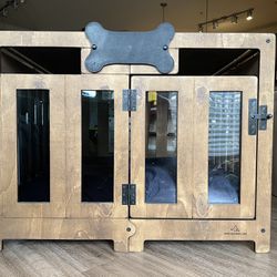 Wooden Luxury Dog Crate