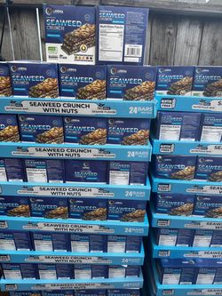 Odeha Seaweed Crunch with Nuts 24-Bar Box