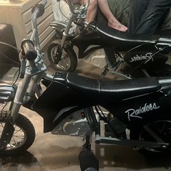 children's electric dirt bike, identified as a Razor MX350 Dirt Rocket