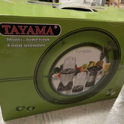 Tayama Multi Function Kitchen Food Blender-New In Box