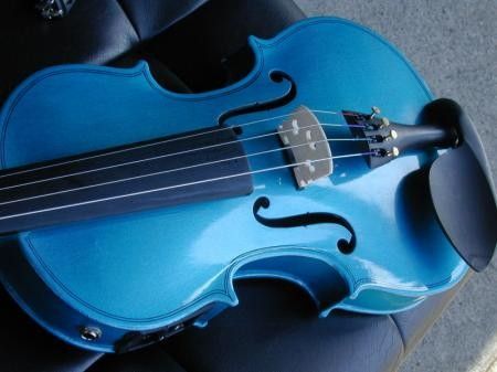 Turquie Blue (Country Blues) Violin EQ 4,5 String Perform King