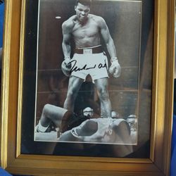 Authentic Muhammad Ali Signed Photo