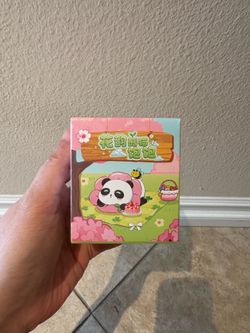 Floral Rhythm Panda Baobao blind box.
