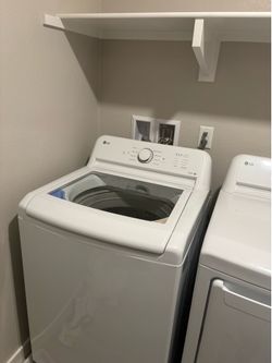 LG washer and dryer
