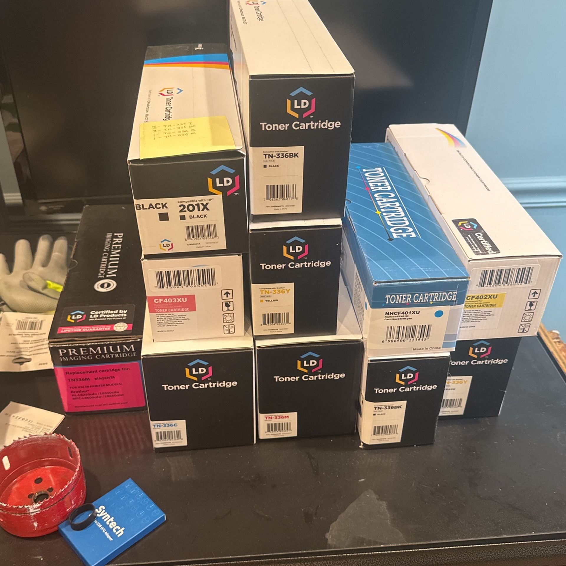 Assorted hp Toner Cartridges TN-336