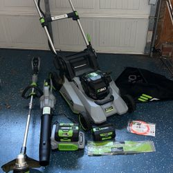 EGO Electronic Lawn Mower !!!!