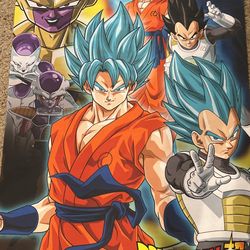 Dragonball Super Wall Art Scroll