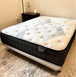 Revive by Living Spaces Island Series Full Mattress + Frame with Wheels