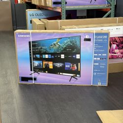 65 INCH SAMSUNG UHD CU7000 SMART 4k TVS AI THIN Q FINANCING AVAILABLE 