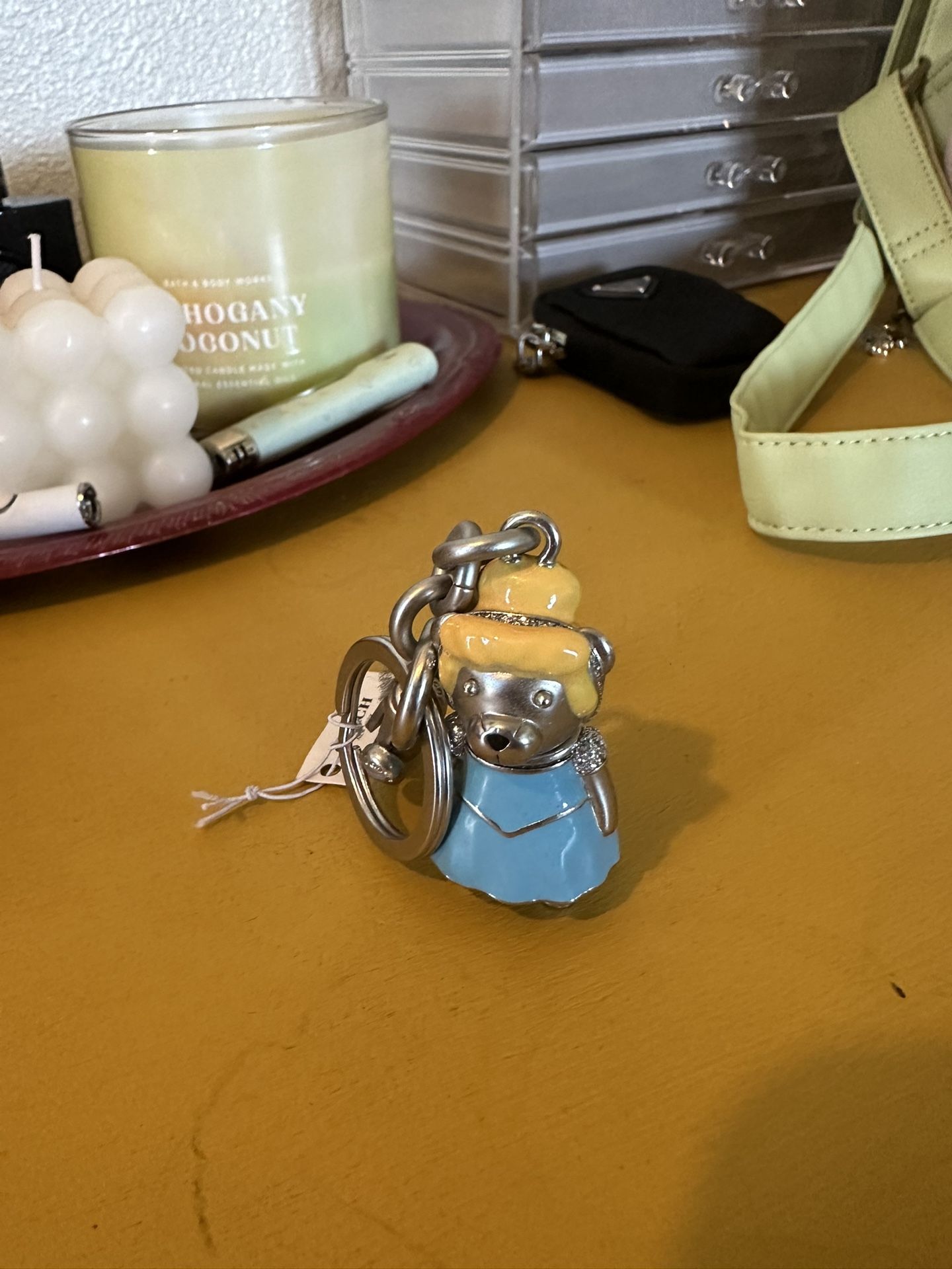 Coach Cinderella Bear Purse Charm