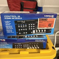 Control 16 channel dmx controller