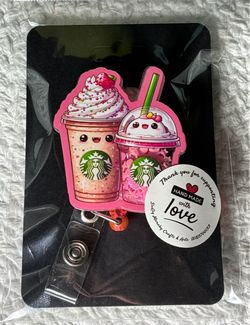 Ice Drinks  Badge Reel