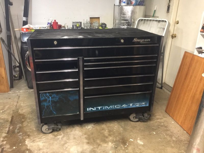 Snap on dale Earnhardt intimidator tool box