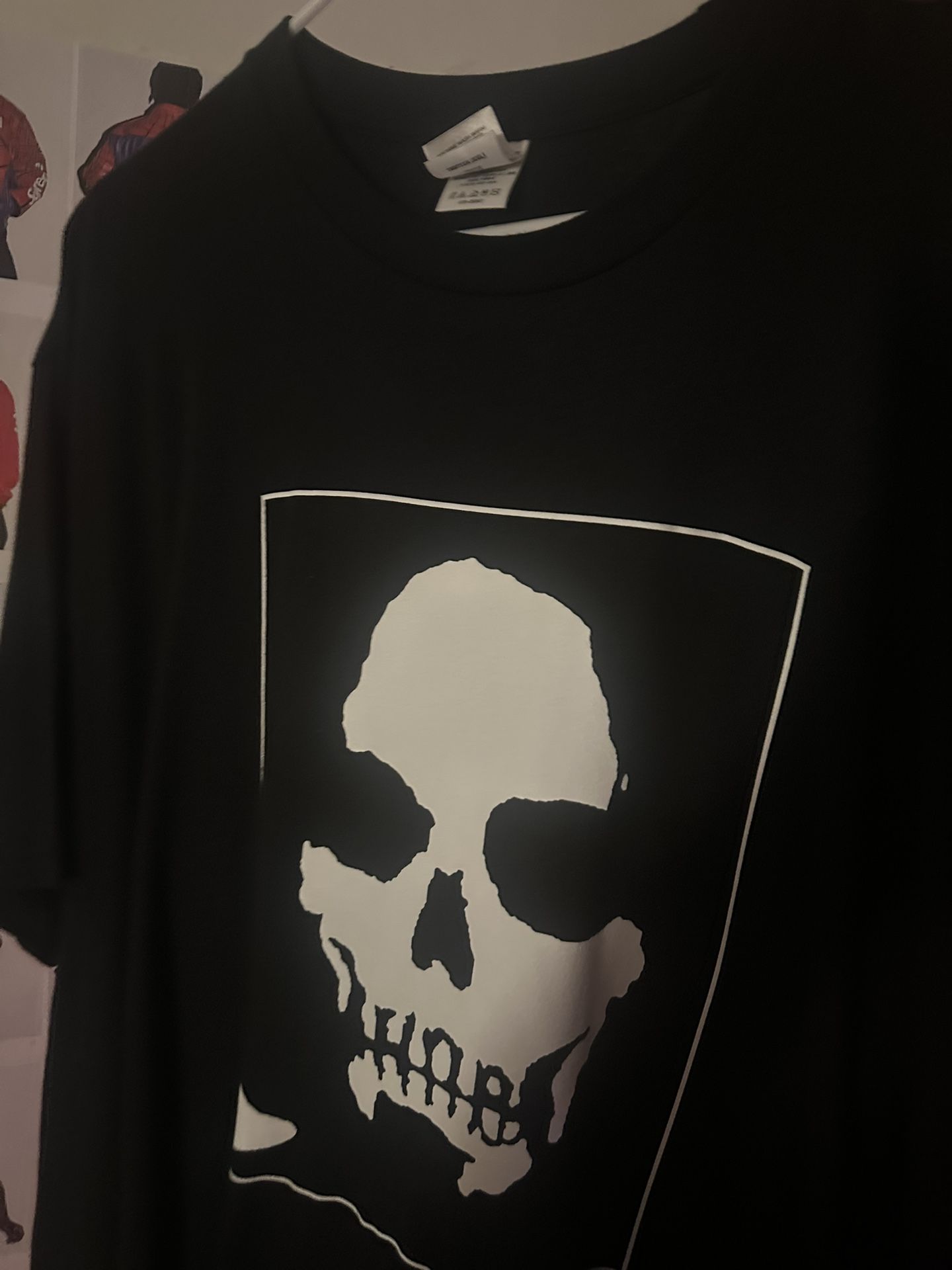 Supreme Number Nine Manson Black Tee XXL