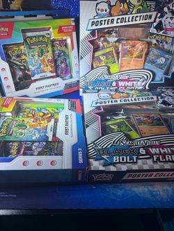 Pokémon TCG Bundle – First Partner & Black & White Sets