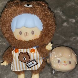 Zzoton Line Friends Plush Pendant: Bear