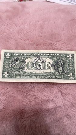 French Police Band Autographed Bill